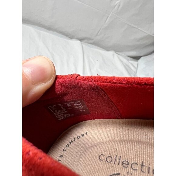 Collection by Clarks Danelly Sky Loafers, Women's Size  8 M, Red new $85 - Picture 4 of 11